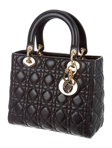 dior lady medium|medium lady dior bag price.